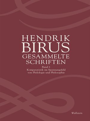 cover image of Gesammelte Schriften